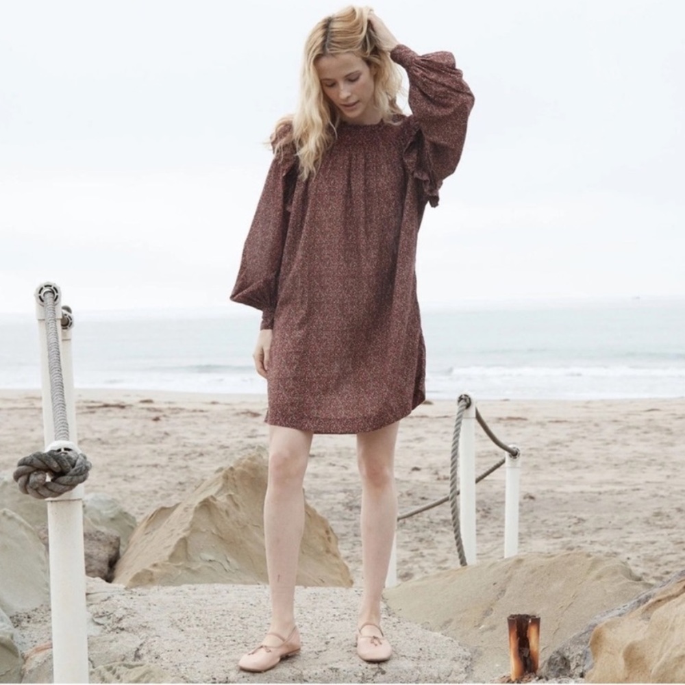Doen Oliver Floral Ruffled Mini Dress - Picture 3 of 13